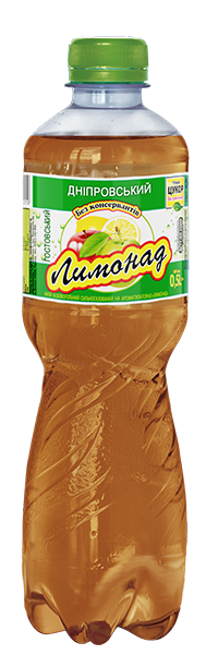 Напій безалкогольний лимонад ДНІПРОВСЬКИЙ, 0,5 л